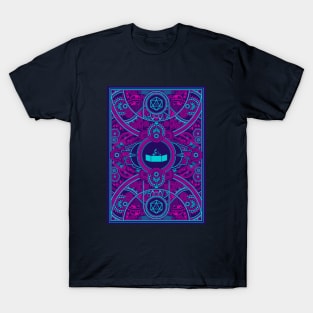 Cyberpunk Game Master with D20 Dice Tabletop RPG T-Shirt